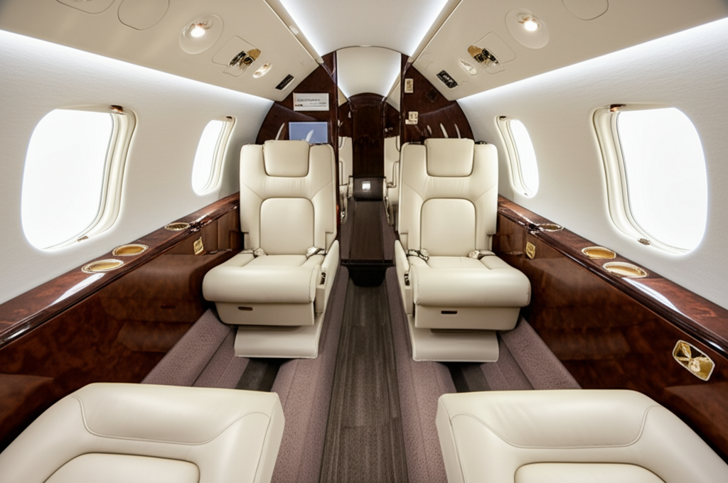 Light Jet Interior - Citation CJ3