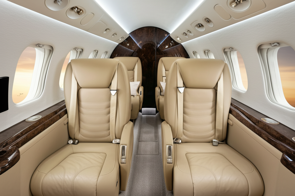 Midsize Jet Interior - Challenger 350